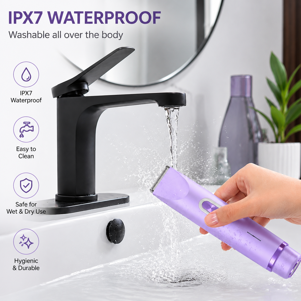 Skinlaria 2-in-1 Intimate Trimmer